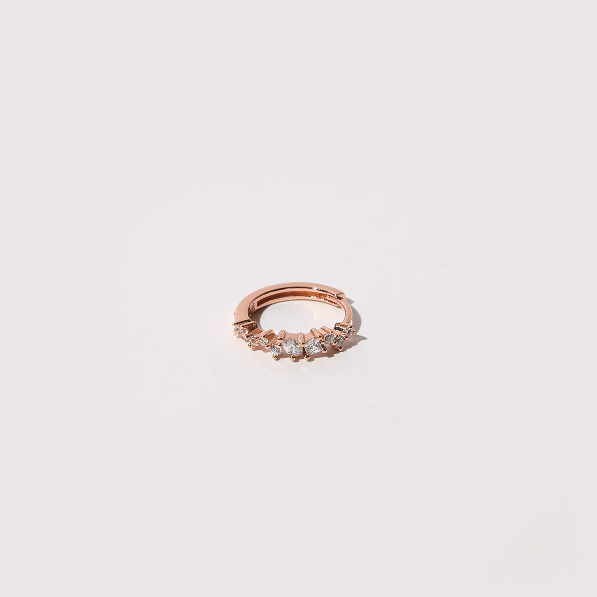 Celestial Crystal 11.5mm Hoop in Rose Gold - Image 3