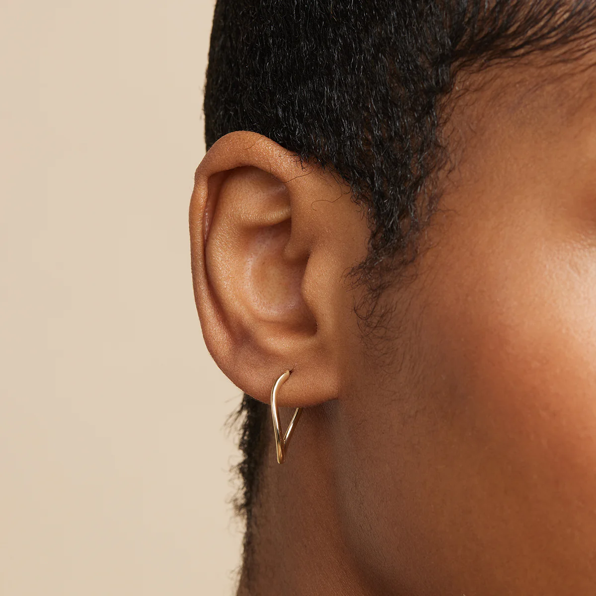 Infinite Hoops in Solid Gold - Image 3