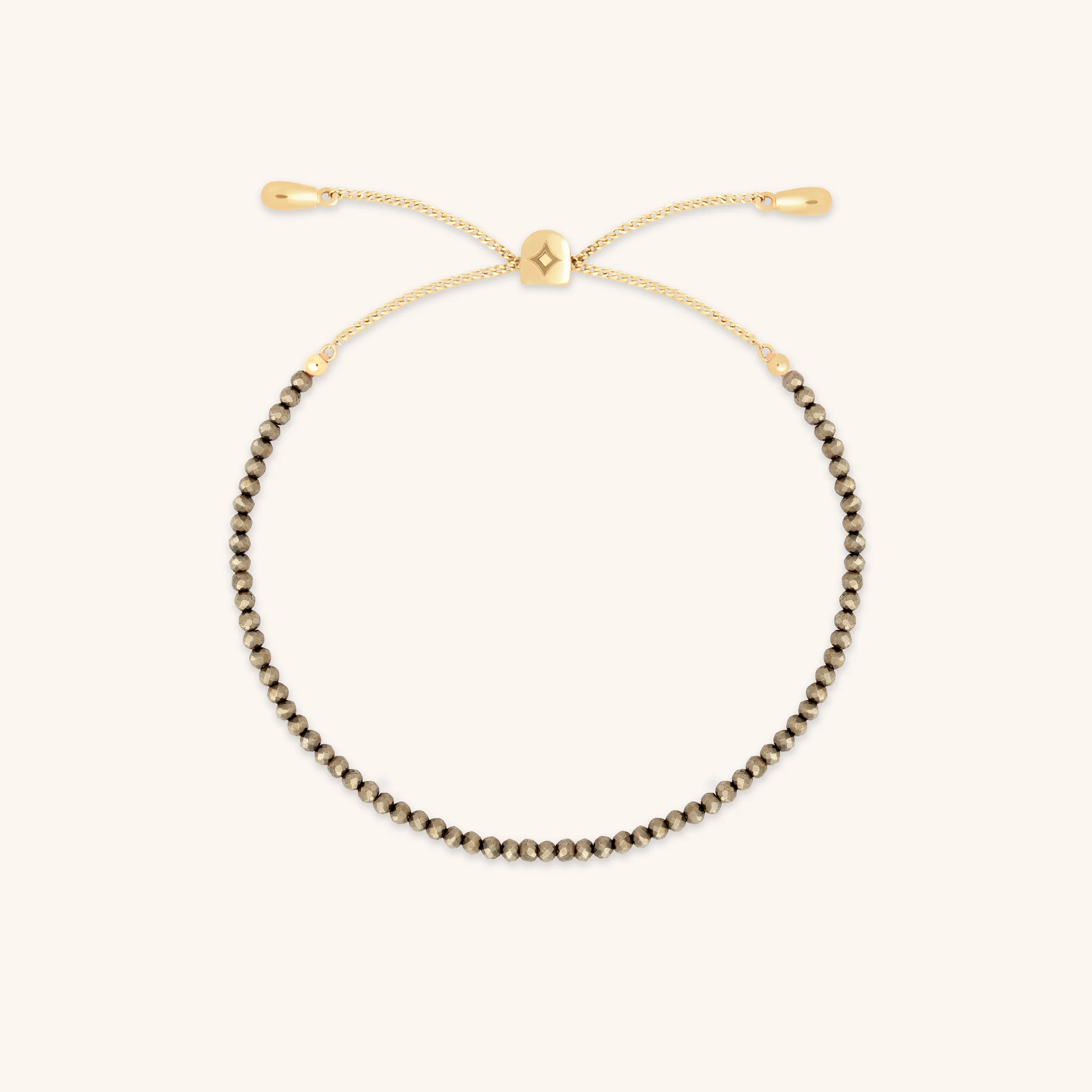 Ironstone Gemstone Bracelet in 9k Gold