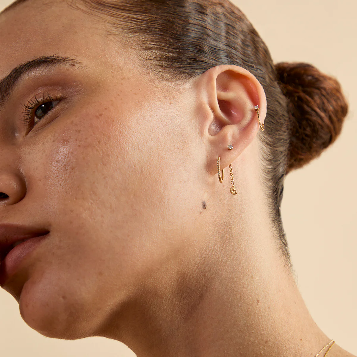 Orange Slice Charm 9k Gold - Image 6