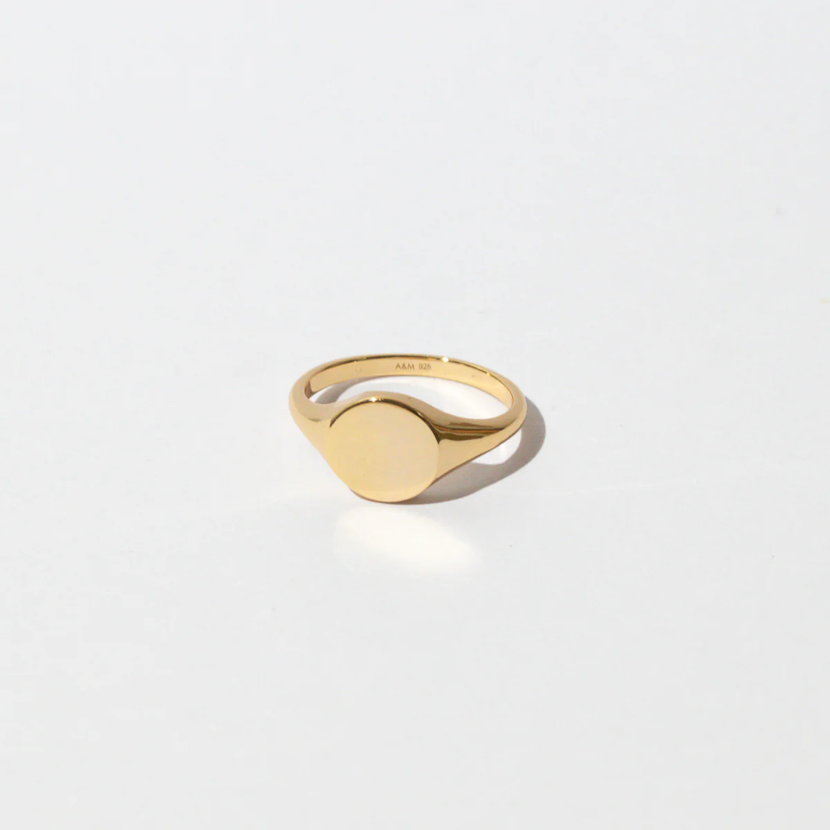 Orbit Signet Ring in Gold - Image 3