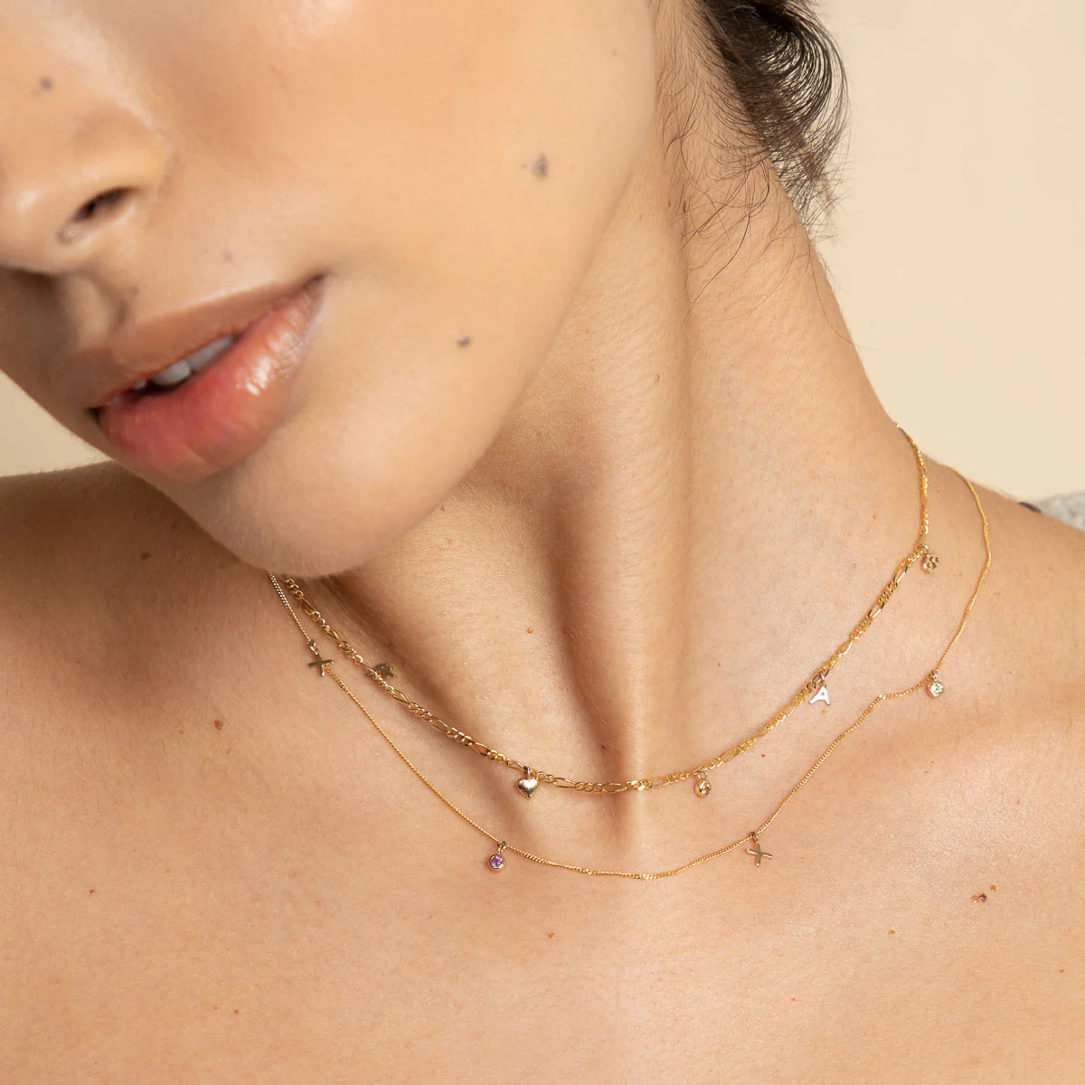 Soho Chain Necklace in Solid Gold - Image 6