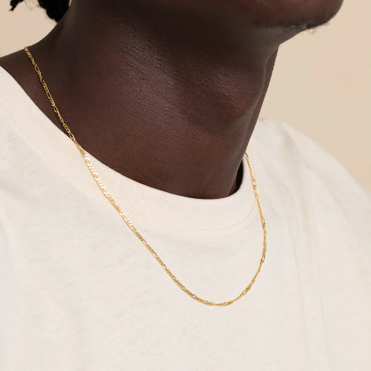 Soho Story Chain Necklace in Solid Gold - Image 4