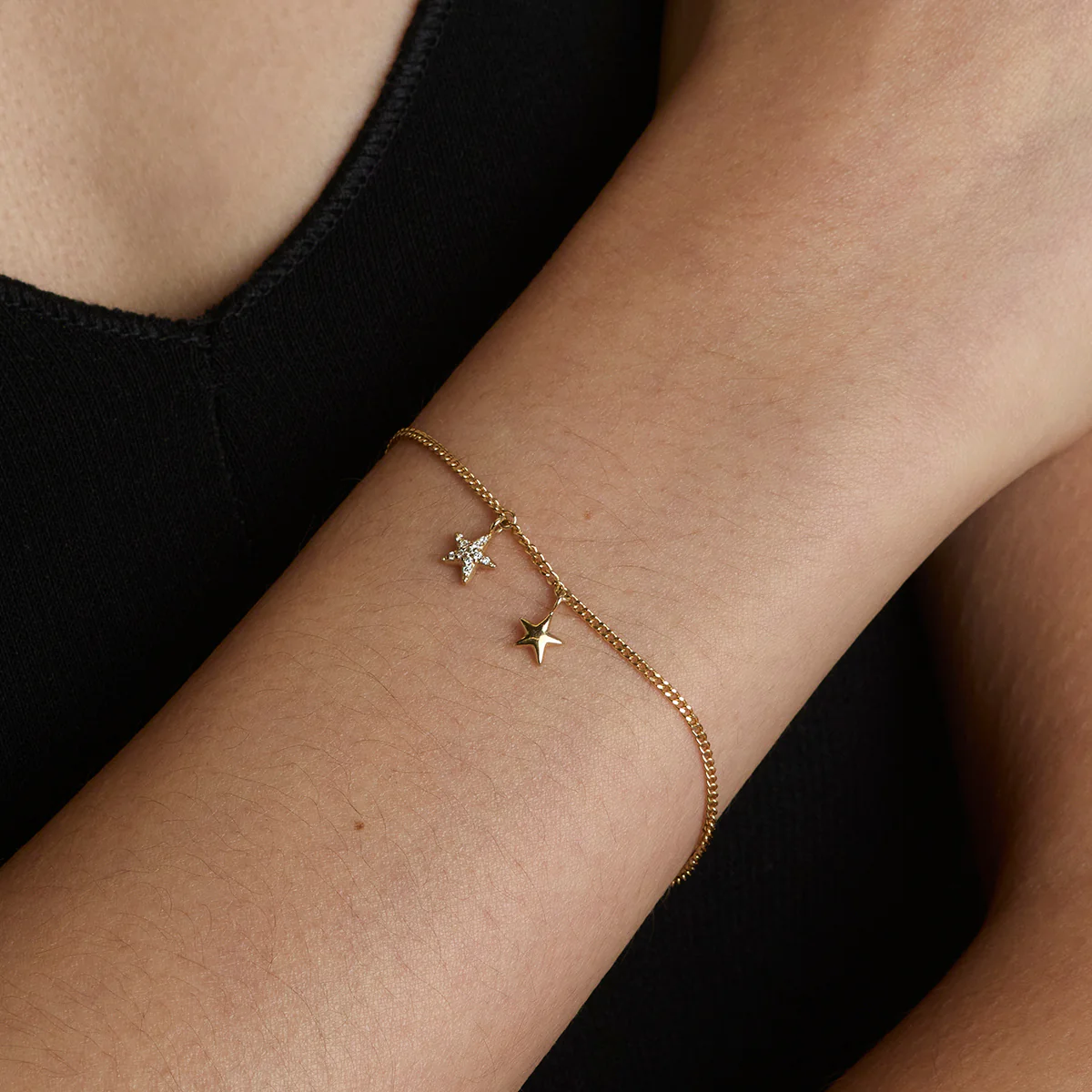 Star Charm 9k Gold - Image 3